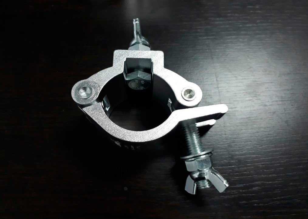 Abrazadera Metalica con tornillo para tubos de estructura TRUSS Abrazadera Metalica con tornillo para tubos de estructura TRUSS